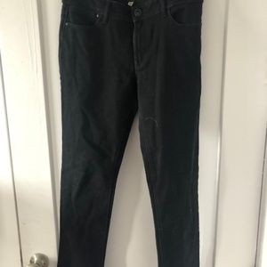 DL1961 Size 28 Black Jeans, Curvy Straight Leg